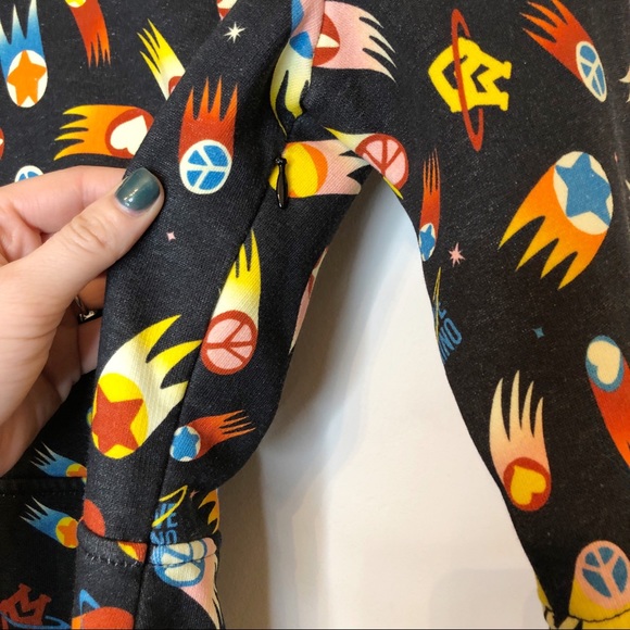 Love Moschino Rocketship Shooting Star Space Dress - Picture 11 of 16